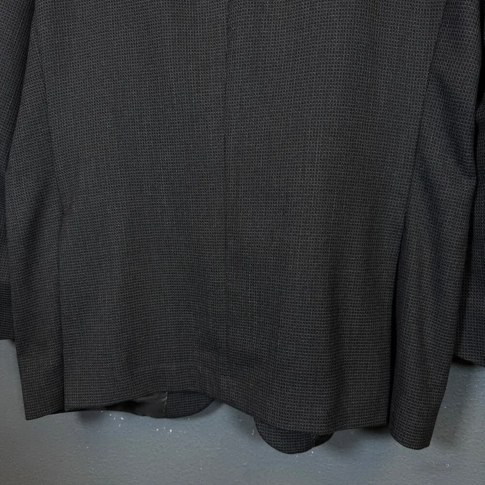 Peter Millar us44r men’s grey 100% wool suit jacket 2 dots blazer